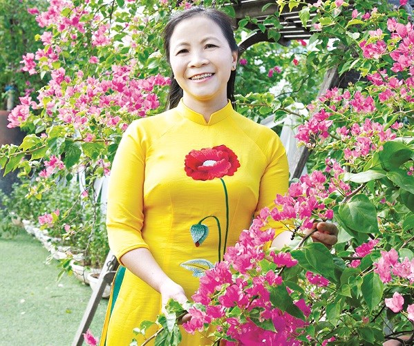 Chị Nguyễn Thị Hường – Chủ tịch Hội LHPN xã Cổ Loa