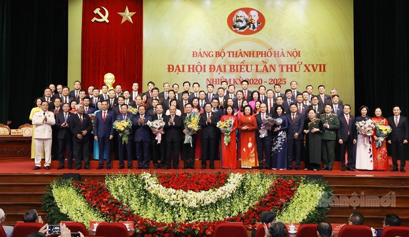 Đại hội đại biểu Đảng bộ Thành phố Hà Nội lần thứ XVII thành công rực rỡ.