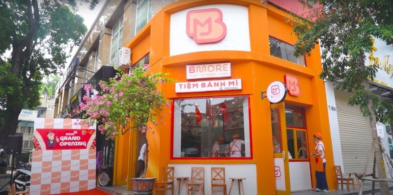 Bmore khai trương cửa hàng đầu tiên ở phố Phạm Ngọc Thạch (Hà Nội) hôm 25/9.