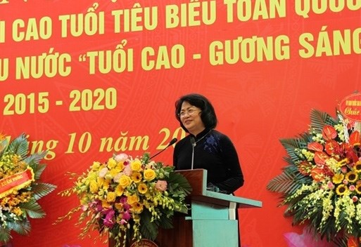 Phó Chủ tịch nước Đặng Thị Ngọc Thịnh.