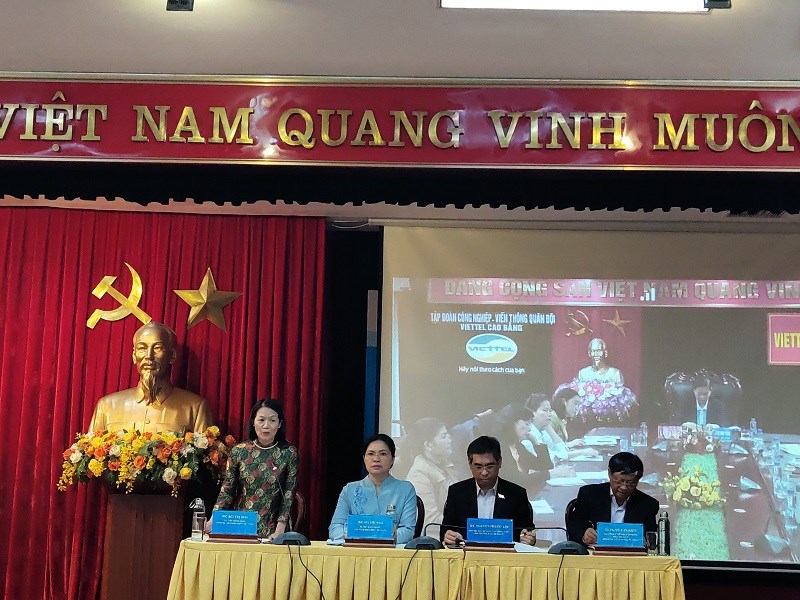 Đây là hội thảo thứ 3 do Hội LHPN Việt Nam tổ chức lấy ý kiến góp ý dự thảo văn kiện
