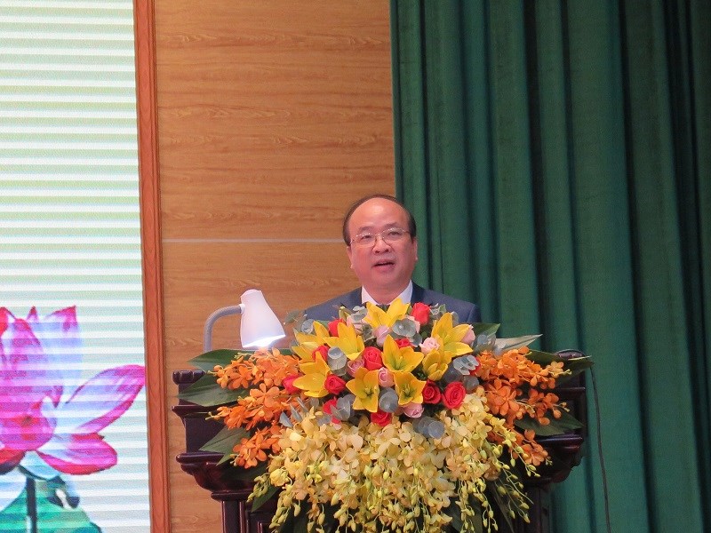 Thứ trưởng Bộ Tư pháp Phan Chí Hiếu phát biểu chỉ đạo tại Lễ hưởng ứng