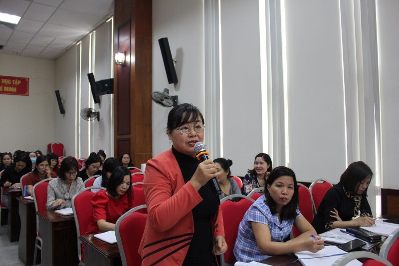 Các đại biểu tham gia ý kiến những vấn đề xung quanh về công tác chuẩn bị đại hội
