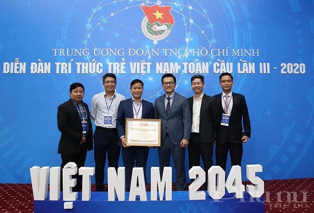 CEO Nguyễn Huy Du quan tâm nhiều đến chủ đề “Việt Nam 2045” tại Diễn đàn Trí thức trẻ Việt Nam toàn cầu lần thứ 3 năm 2020.