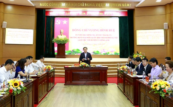 Bí thư Thành ủy Hà Nội chỉ đạo tại Hội nghị