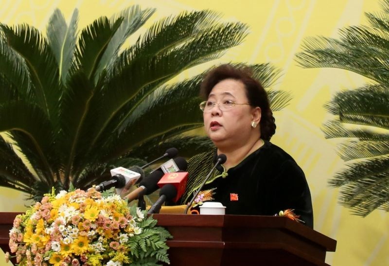 Chủ tịch HĐND thành phố Nguyễn Thị Bích Ngọc