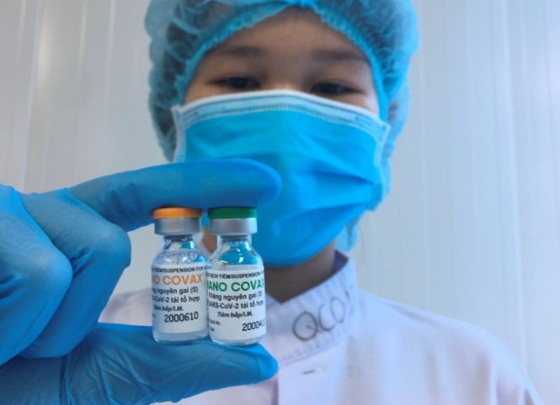 Vaccine COVID-19 do Nanogen sản xuất chuẩn bị thử nghiệm lâm sàng giai đoạn 1 từ ngày 10/12/2020. Ảnh: VGP/Băng Tâm