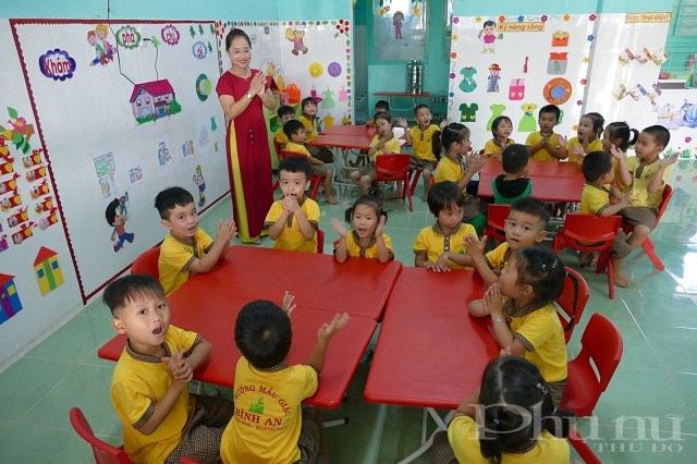 Từ năm học 2020 - 2021, các em học sinh Trường Mẫu giáo Bình An có thêm cơ sở vật chất phục vụ việc dạy và học.