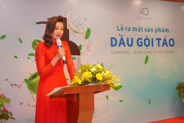 CEO QRHOME Nguyễn Thị Linh chia sẻ về câu chuyện khởi nghiệp bằng sản phẩm dầu gội dược liệu