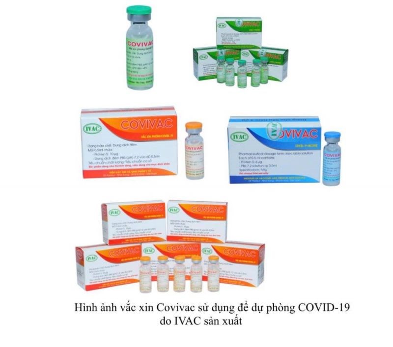 Hình ảnh sản phẩm vắc-xin COVIVAC.