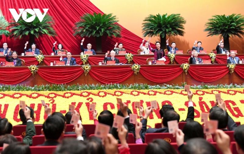 Đại hội đại biểu toàn quốc lần thứ XIII của Đảng đang diễn ra tại Trung tâm Hội nghị Quốc gia, Mỹ Đình, Hà Nội