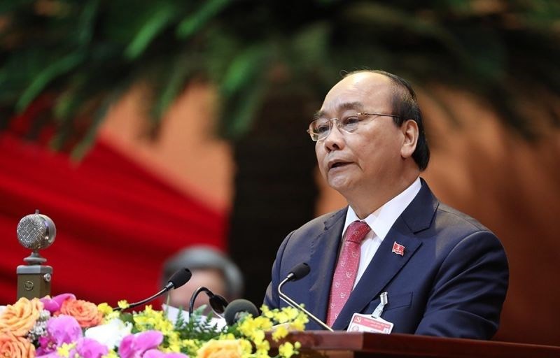 Thủ tướng Nguyễn Xuân Phúc đọc diễn văn khai mạc Đại hội