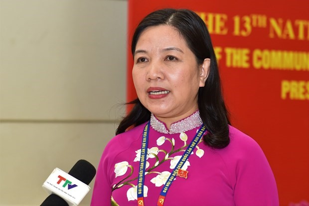 Đại biểu Phạm Thị Thanh Thủy (Đoàn Thanh Hóa):