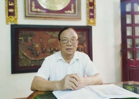 Ông Lưu Duy Dần, Chủ tịch Hiệp hội làng nghề Việt Nam