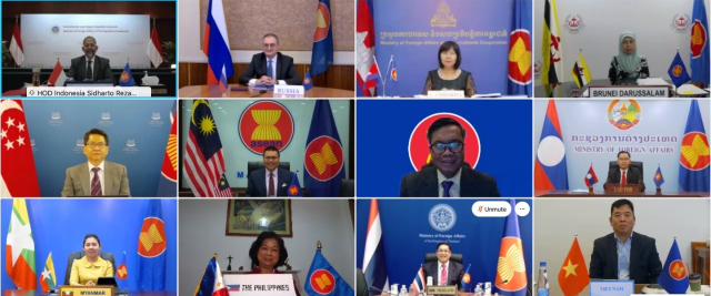 Cuộc họp Quan chức Cao cấp ASEAN-Nga lần thứ 17 theo hình thức trực tuyến.