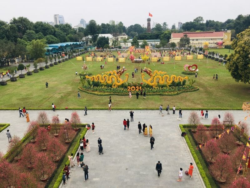 Hoàng Thành Thăng Long - một trong những điểm đến hấp dẫn của TP Hà Nội