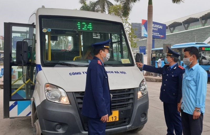 Sở Giao thông vận tải Hà Nội tăng cường các biện pháp đảm bảo trật tự an toàn giao thông, công tác phòng chống dịch trong hoạt động vận tải