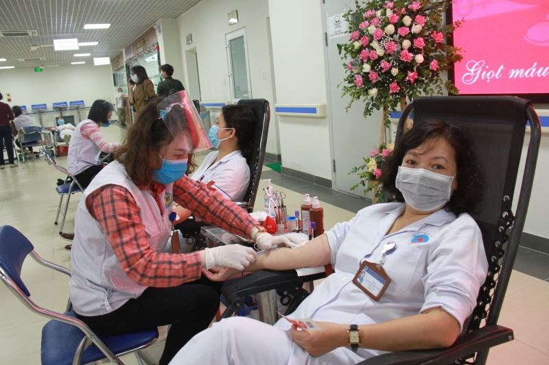 Bệnh viện Hữu Nghị: 172 đơn vị máu được hiến tặng tại chương trình 