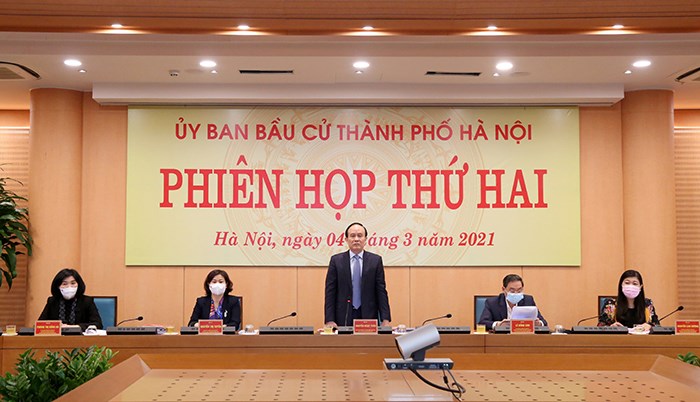 Đồng chí Nguyễn Ngọc Tuấn phát biểu kết luận phiên họp