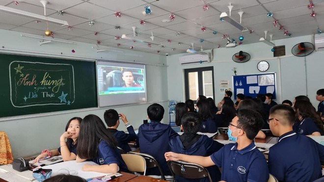 Hành động dũng cảm của anh Nguyễn Ngọc Mạnh trở thành bài giảng đầy cảm hứng cho học sinh