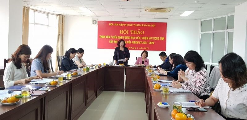 Phó Chủ tịch Lê Thị Thiên Hương kết luận hội thảo