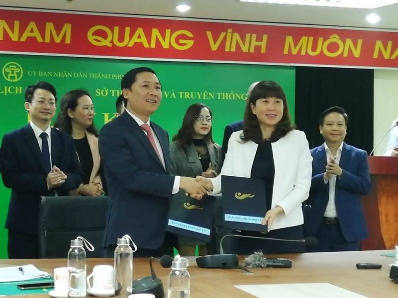 Sở Thông tin và Truyền thông Hà Nội và Sở Du lịch Hà Nội đã ký kết Chương trình hợp tác