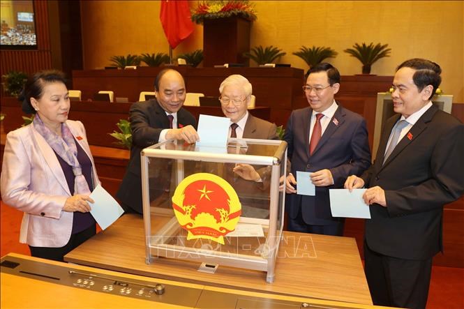 Quốc hội miễn nhiệm chức vụ Chủ tịch nước đối với ông Nguyễn Phú Trọng
