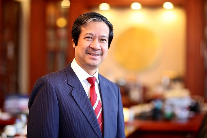 Tân Bộ trưởng Bộ Giáo dục và Đào tạo Nguyễn Kim Sơn