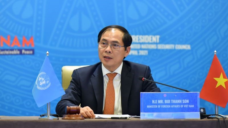 Bộ trưởng Bộ Ngoại giao Bùi Thanh Sơn chủ trì Phiên Thảo luận mở cấp Bộ trưởng của Hội đồng Bảo an LHQ về chủ đề 