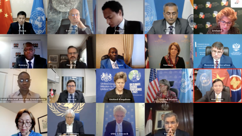 HĐBA LHQ họp trực tuyến, thảo luận về tình hình Yemen và tình hình nhân đạo ở Ethiopia.