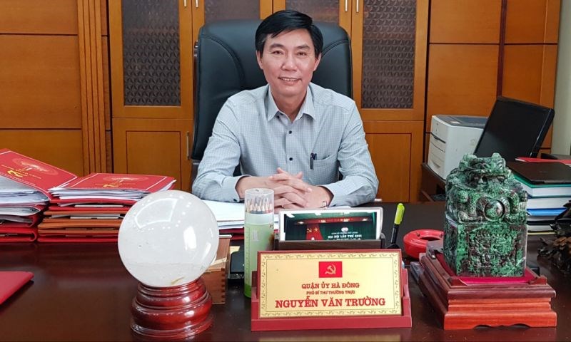 Phó Bí thư Thường trực Quận ủy Hà Đông Nguyễn Văn Trường