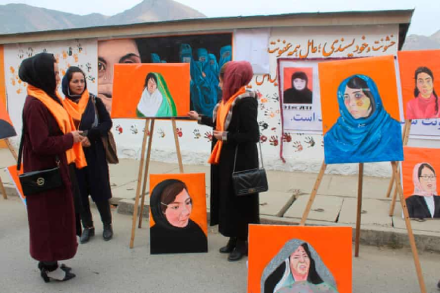 Những hoạt động truyền thông thúc đẩy tiếng nói của phụ nữ đối với nạn bạo hành gia đình đang được tổ chức thường xuyên ở Afghanistan.