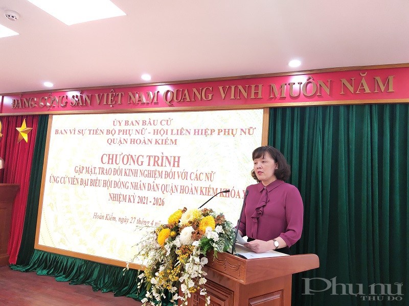 Nguyễn Thị Phương Chung – UVTV, Chủ tịch Ủy ban bầu cử quận Hoàn Kiếm