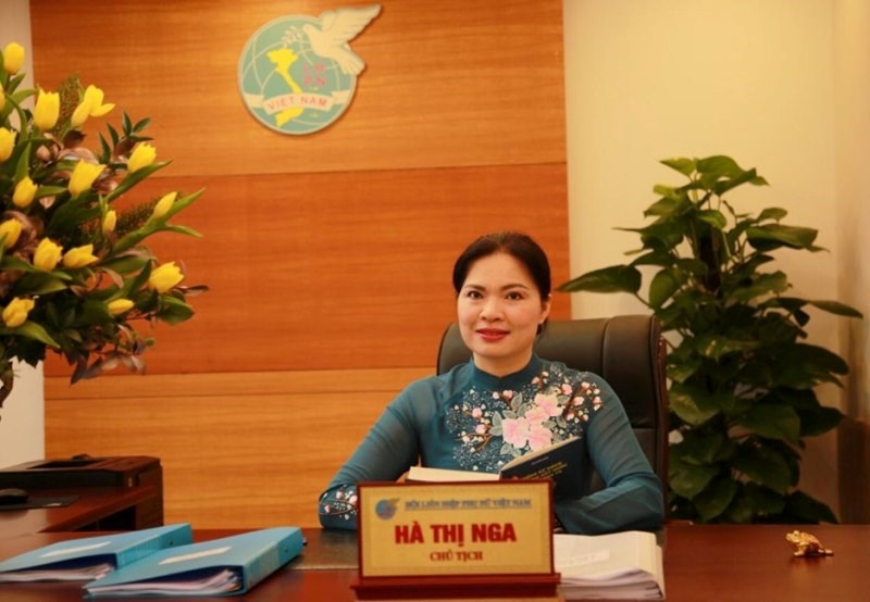 Chủ tịch Hội LHPN Việt Nam Hà Thị Nga