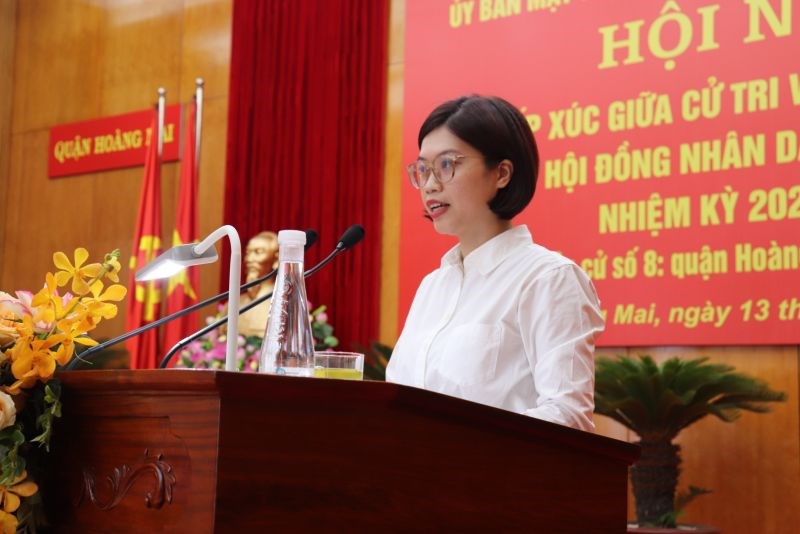 Ứng cử viên Nguyễn Thu Hằng