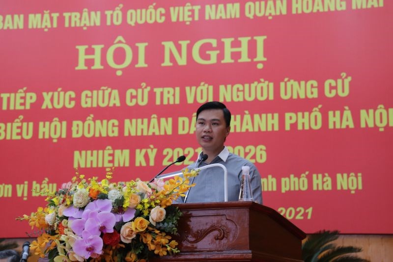 Ứng cử viên Nguyễn Huy Thuận