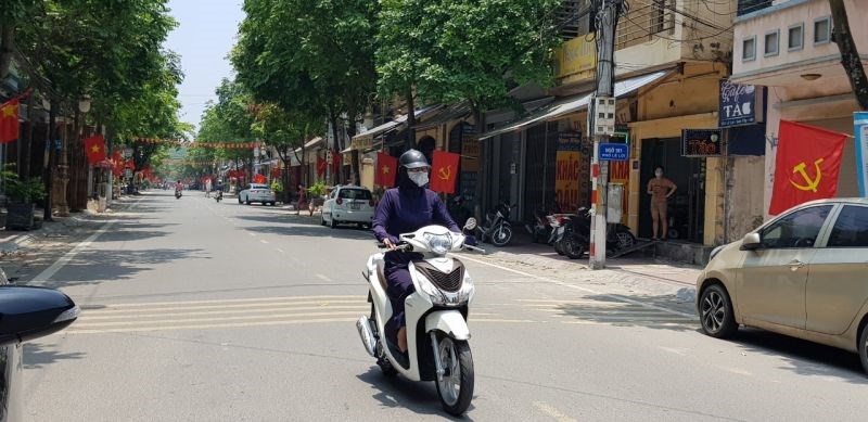 Đường phố phường Lê Lợi, thị xã Sơn Tây