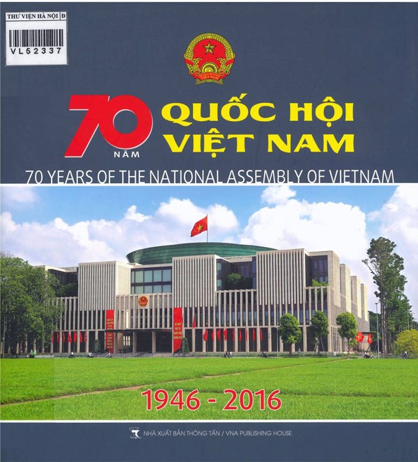 Cuốn sách 70 năm Quốc hội Việt Nam