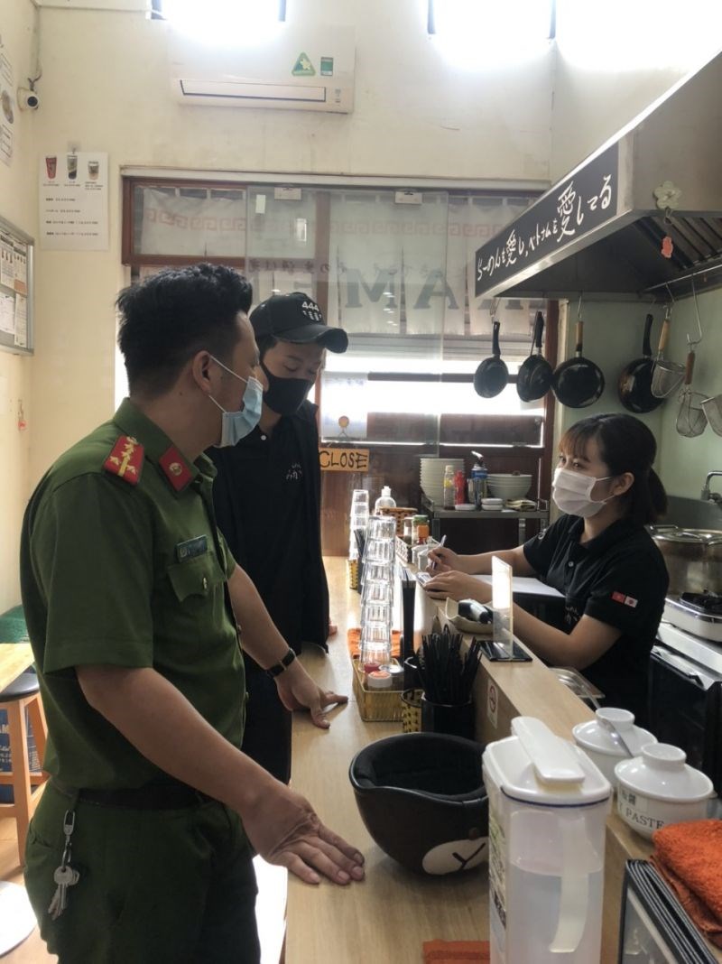 Cửa  hàng cafe ở phường Ngọc Khánh ký cam kết