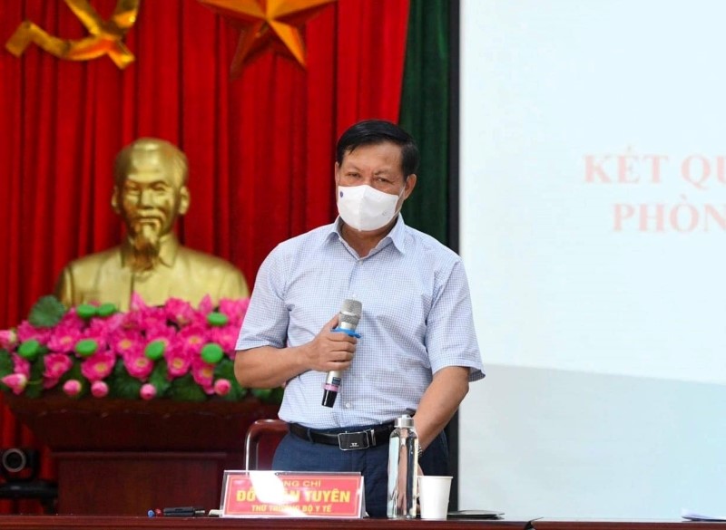 Thứ trưởng Bộ Y tế Đỗ Xuân Tuyên