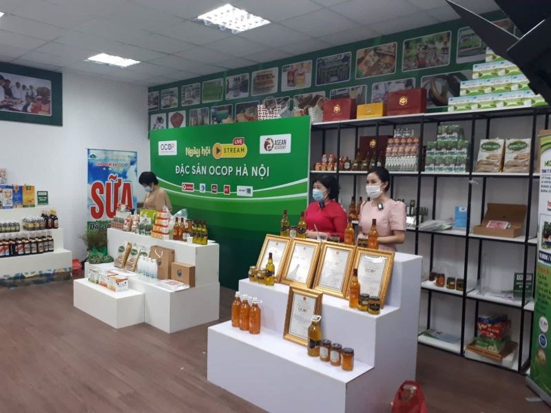 Lần đầu tiên Văn phòng Điều phối chương trình xây dựng nông thôn mới Hà Nội tổ chức hình thức kết nối giao thương qua hình thức trực tuyến.