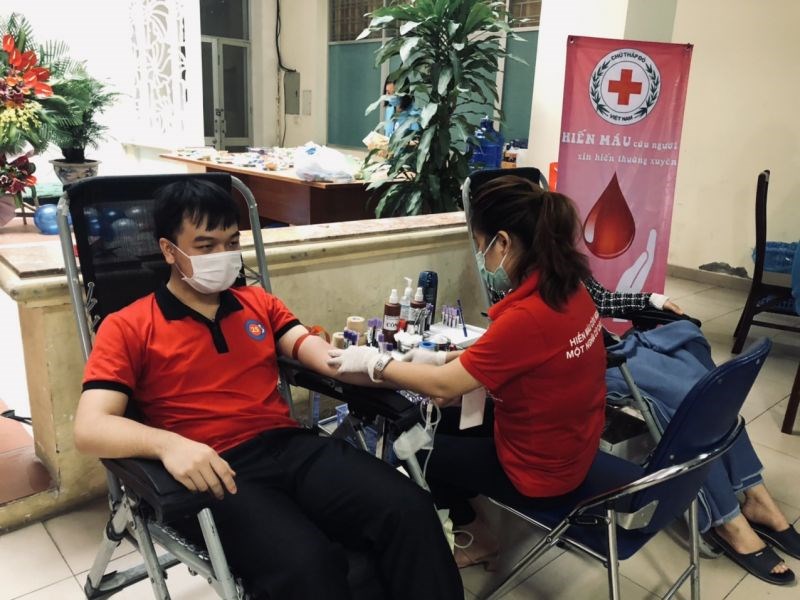 99% lượng máu tiếp nhận là từ người hiến máu tình nguyện