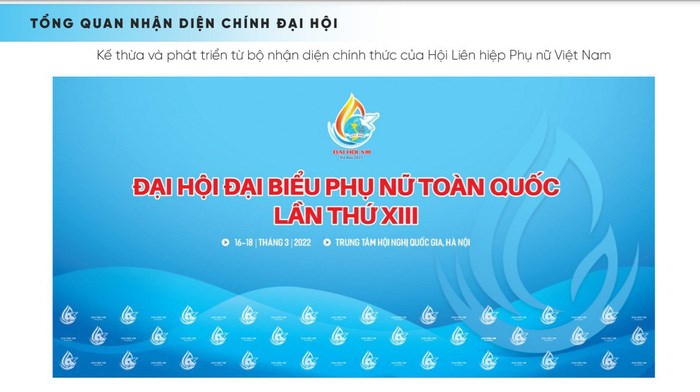 Hội LHPN Việt Nam: Ra mắt Bộ nhận diện truyền thông Đại hội Đại biểu Phụ nữ toàn quốc lần thứ XIII - ảnh 1