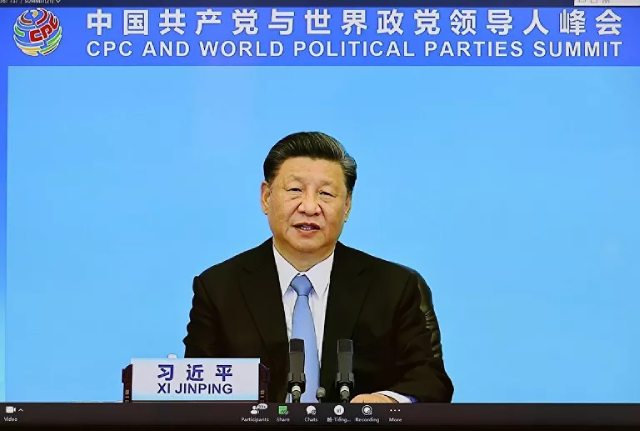 Tổng Bí thư, Chủ tịch nước Trung Quốc Tập Cận Bình phát biểu khai mạc Hội nghị thượng đỉnh giữa Đảng Cộng sản Trung Quốc với các chính đảng trên thế giới.