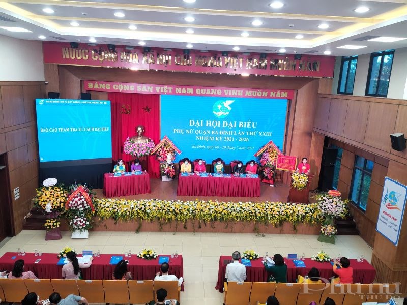 Đại hội được tổ chức bằng hình thức trực tiếp và trực tuyến tại Hội trường UBND quận Ba Đình và hội trường tầng 2 UBND quận Ba Đình