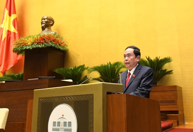 Ông Trần Thanh Mẫn, Ủy viên Bộ Chính trị, Phó Chủ tịch Thường trực Quốc hội khóa XIV, Phó Chủ tịch Thường trực Hội đồng Bầu cử quốc gia
