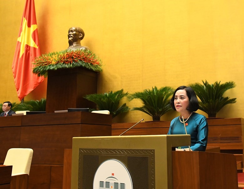 Bà Nguyễn Thị Thanh, Trưởng ban Công tác đại biểu của Ủy ban Thường vụ Quốc hội khóa XIV, Ủy viên Hội đồng Bầu cử quốc gia, Phó Trưởng Tiểu ban nhân sự Hội đồng Bầu cử quốc gia