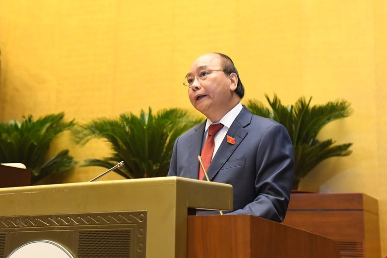 Chủ tịch nước Nguyễn Xuân Phúc phát biểu sau lễ nhậm chức