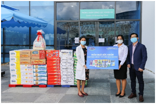 Vinamilk tiếp sức tuyến đầu tại hơn 50 bệnh viện trên cả nước, hoạt động thuộc chiến dịch cộng đồng “Bạn khỏe mạnh, Việt Nam khỏe mạnh”
