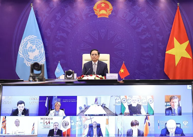 Thủ tướng Phạm Minh Chính tham dự Phiên thảo luận mở Cấp cao của Hội đồng Bảo an Liên hợp quốc.